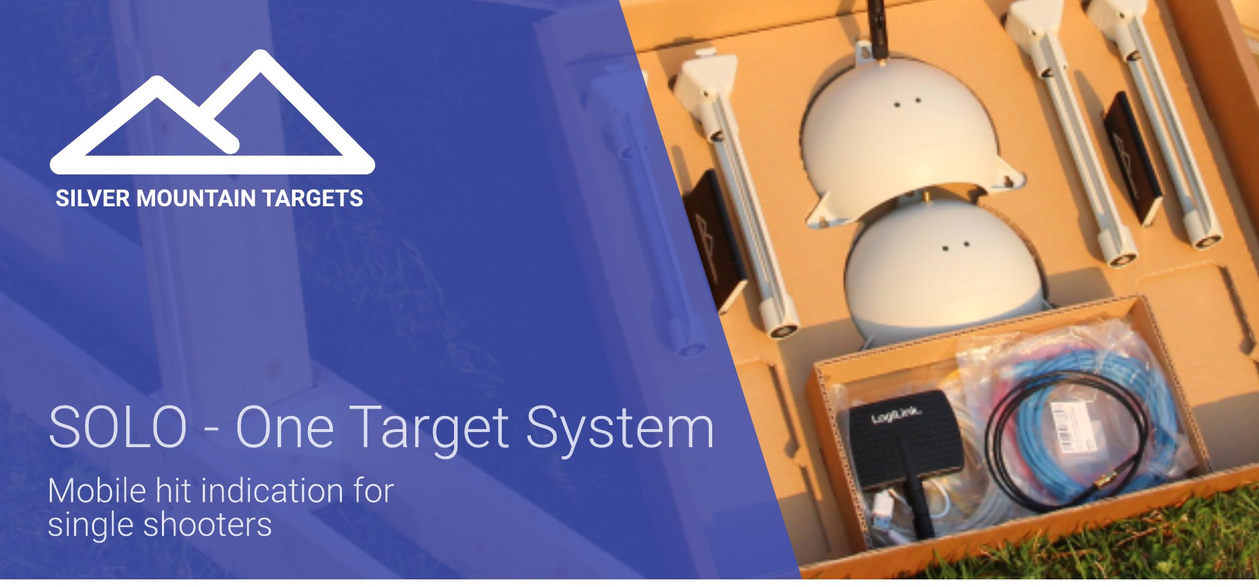 SOLO One Target System — mobile hit indication for single shooters